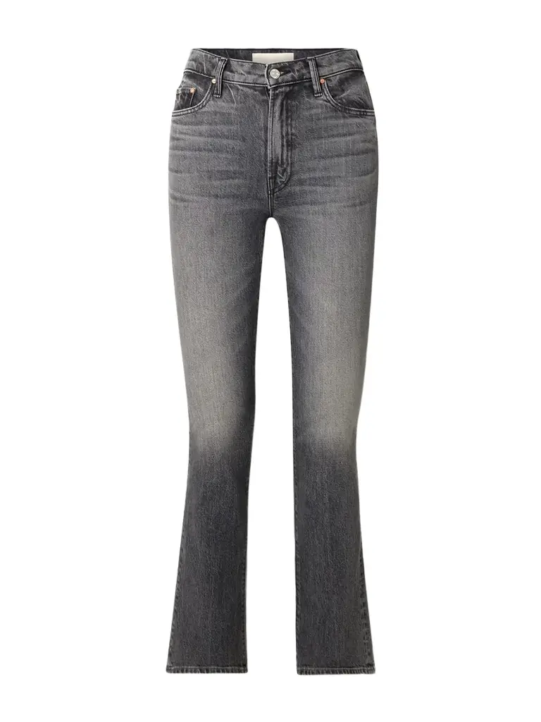 Mother The Insider Skimp High-rise Bootcut Jeans