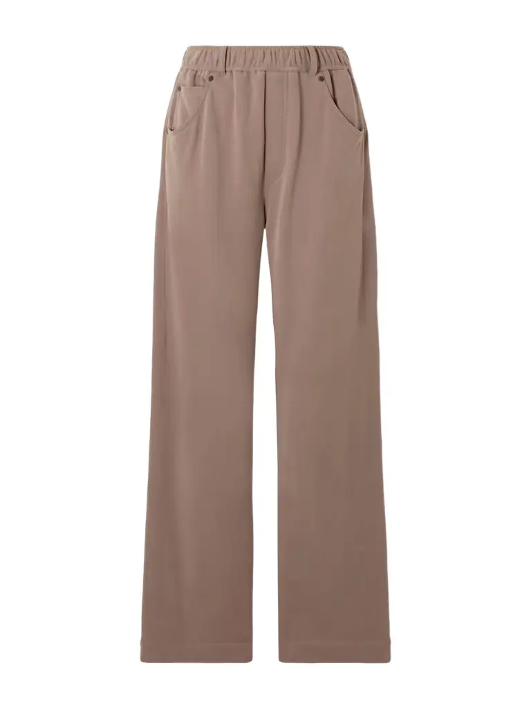 Brunello Cucinelli Cotton Wide-leg Pants