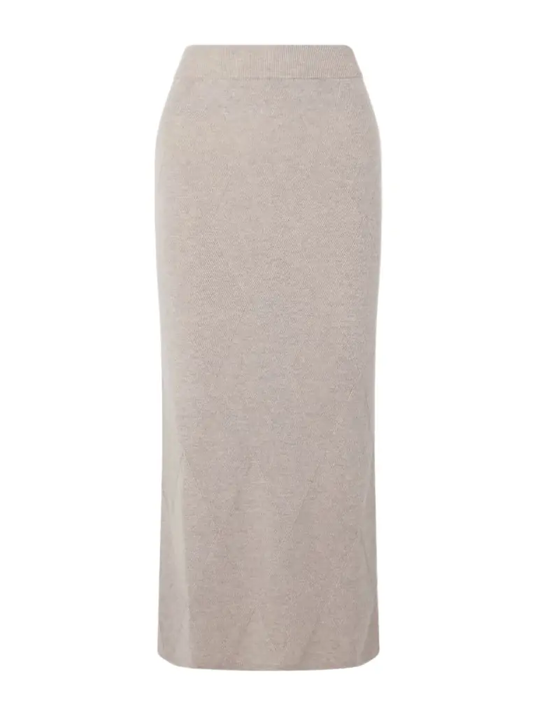 Max Mara Cashmere Midi Skirt