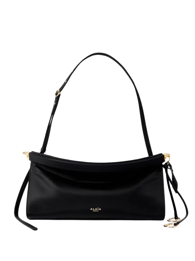 Alaïa Le Click E/w Medium Satin-twill Shoulder Bag