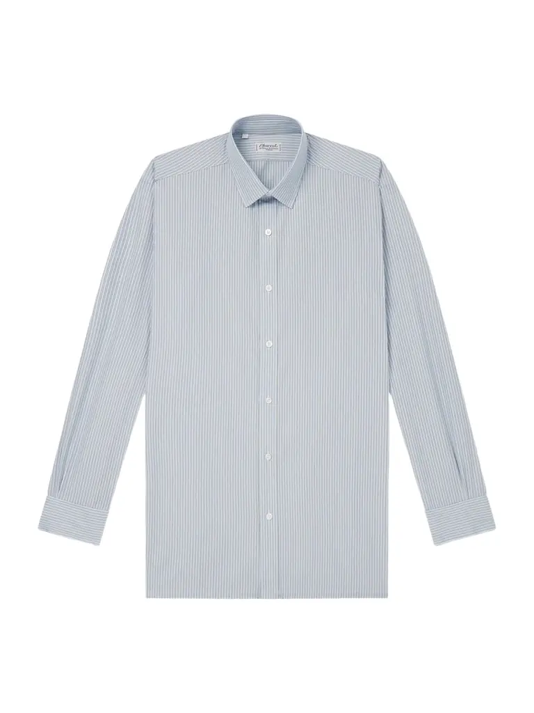 Charvet Striped Cotton-Poplin Shirt - Men