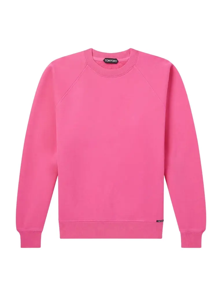 Tom Ford Organic Cotton-Jersey Sweatshirt - Men