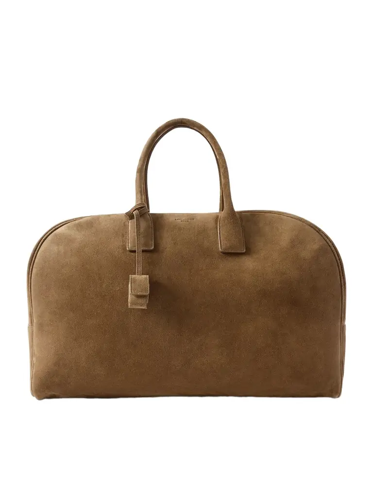 Saint Laurent Suede Duffle Bag - Men - Women's Bags