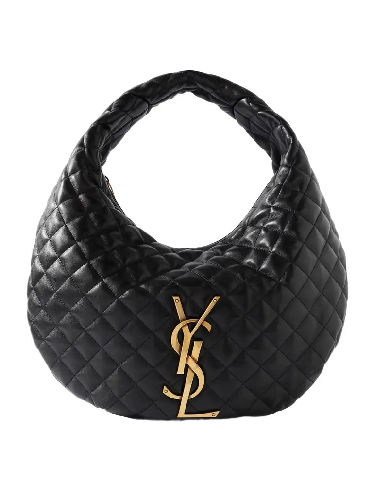 Saint Laurent Icare Matelassé Leather Tote