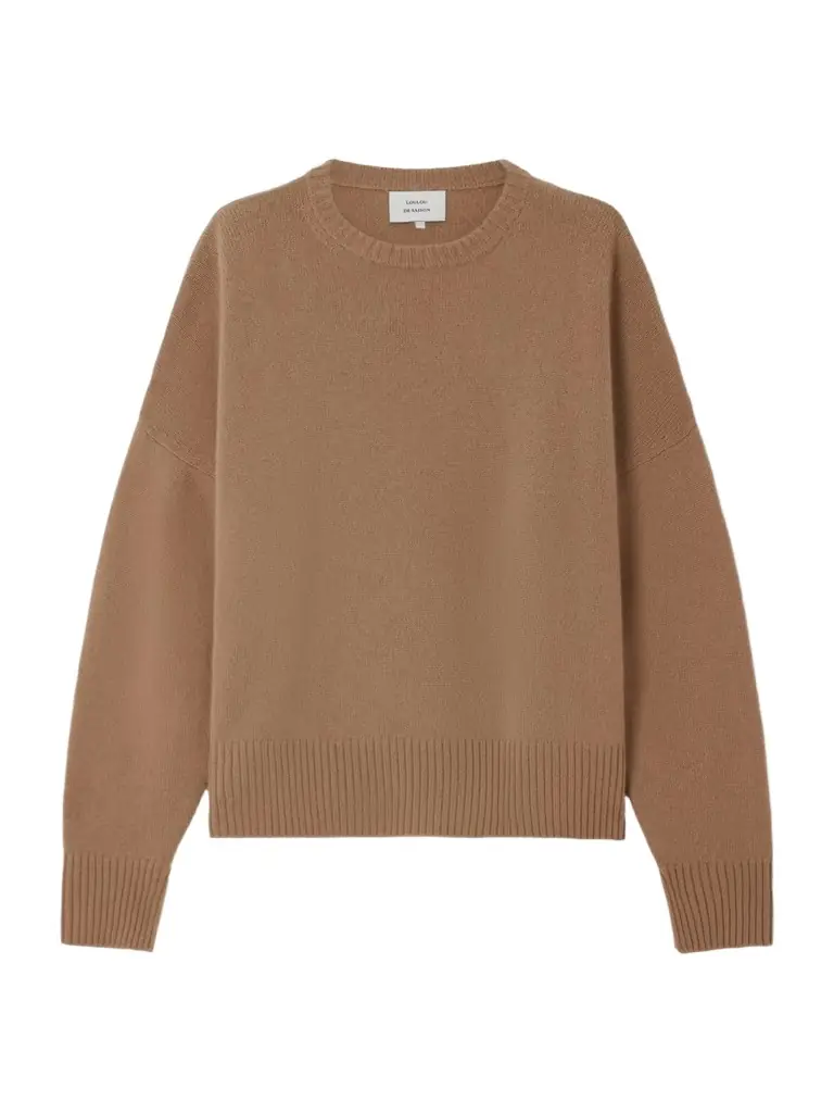 Loulou de Saison Anton Embroidered Cashmere Sweater