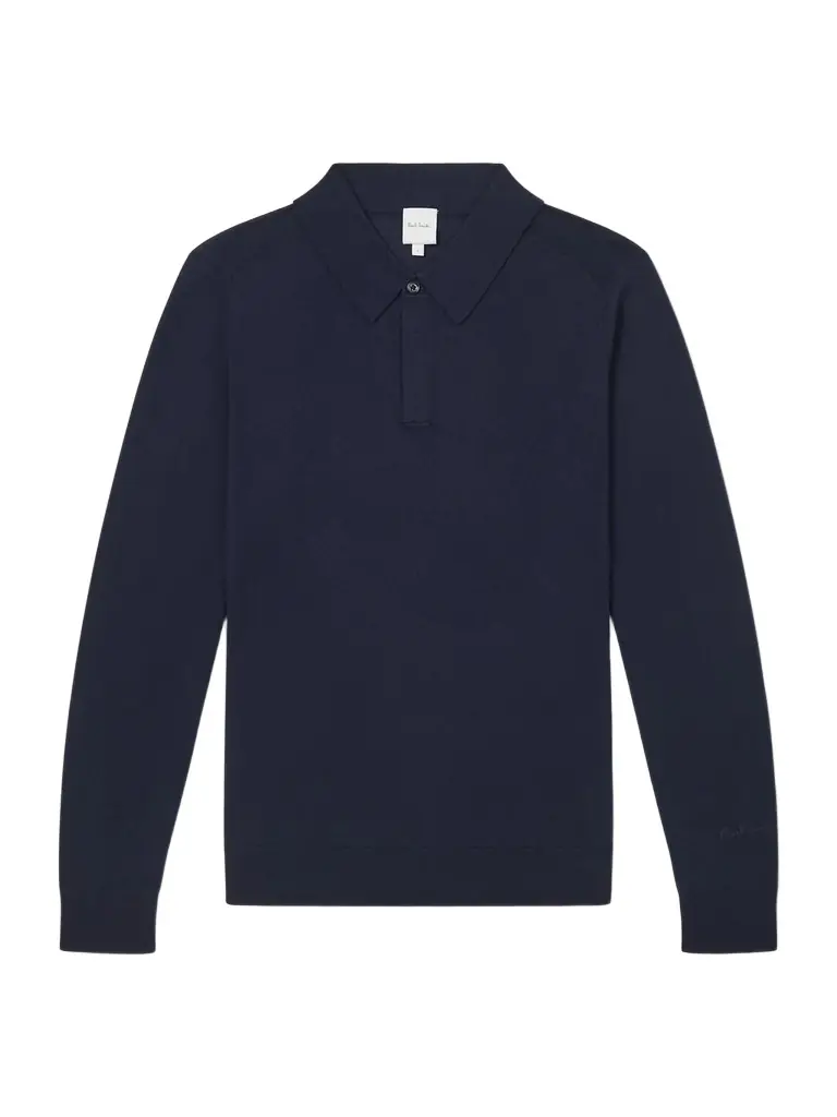 Paul Smith Merino Wool Polo Shirt - Men