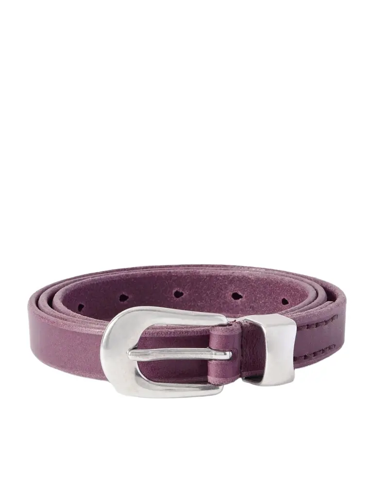 Our Legacy 2cm Leather Belt - Men - Women's Accessories