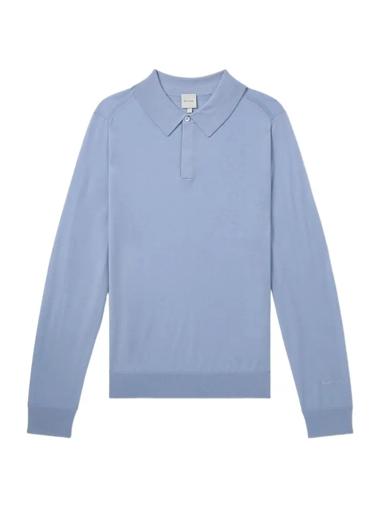 Paul Smith Merino Wool Polo Shirt - Men
