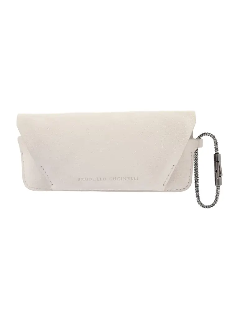 Brunello Cucinelli Suede Glasses Case