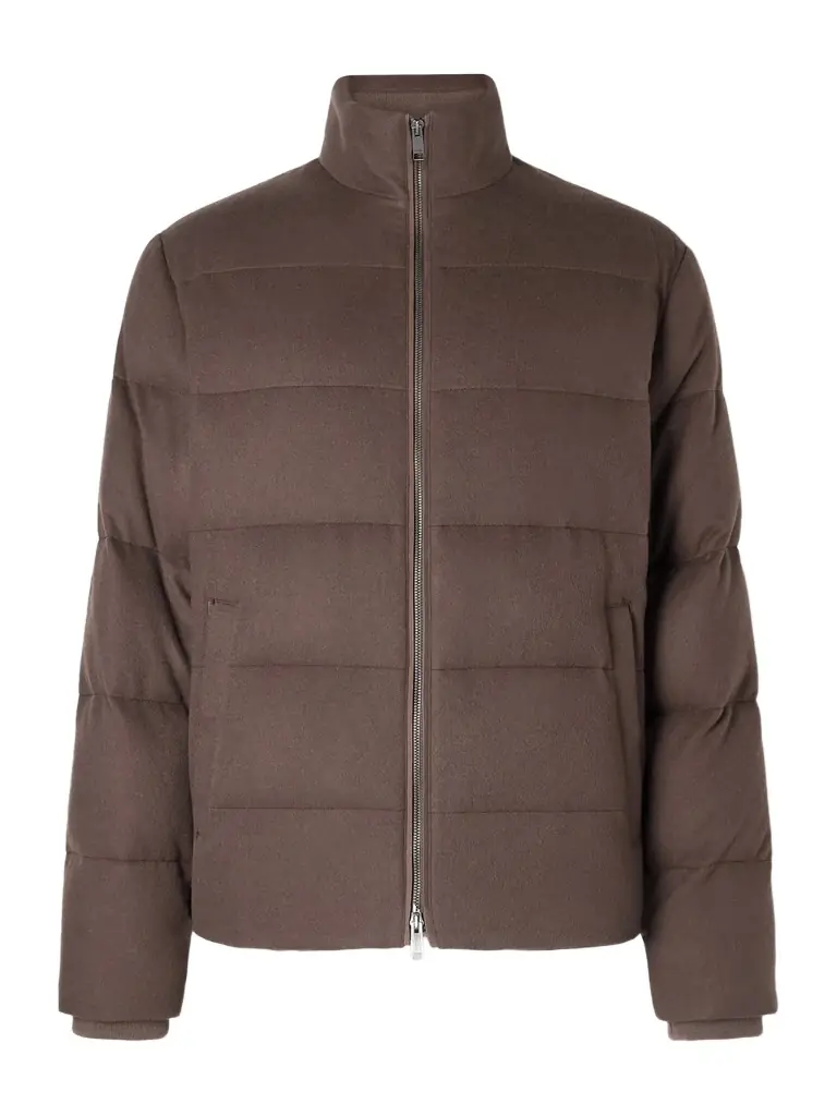 Zegna Quilted Oasi Cashmere Down Jacket - Men