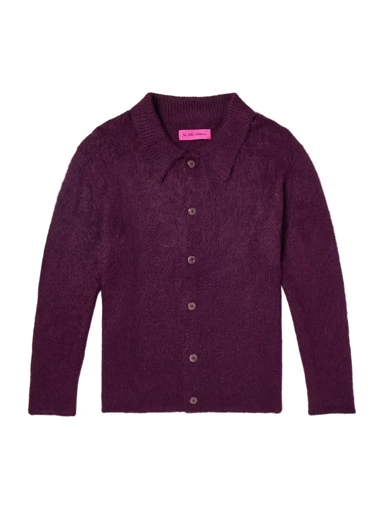 The Elder Statesman Thistle Alpaca-Blend Cardigan - Men