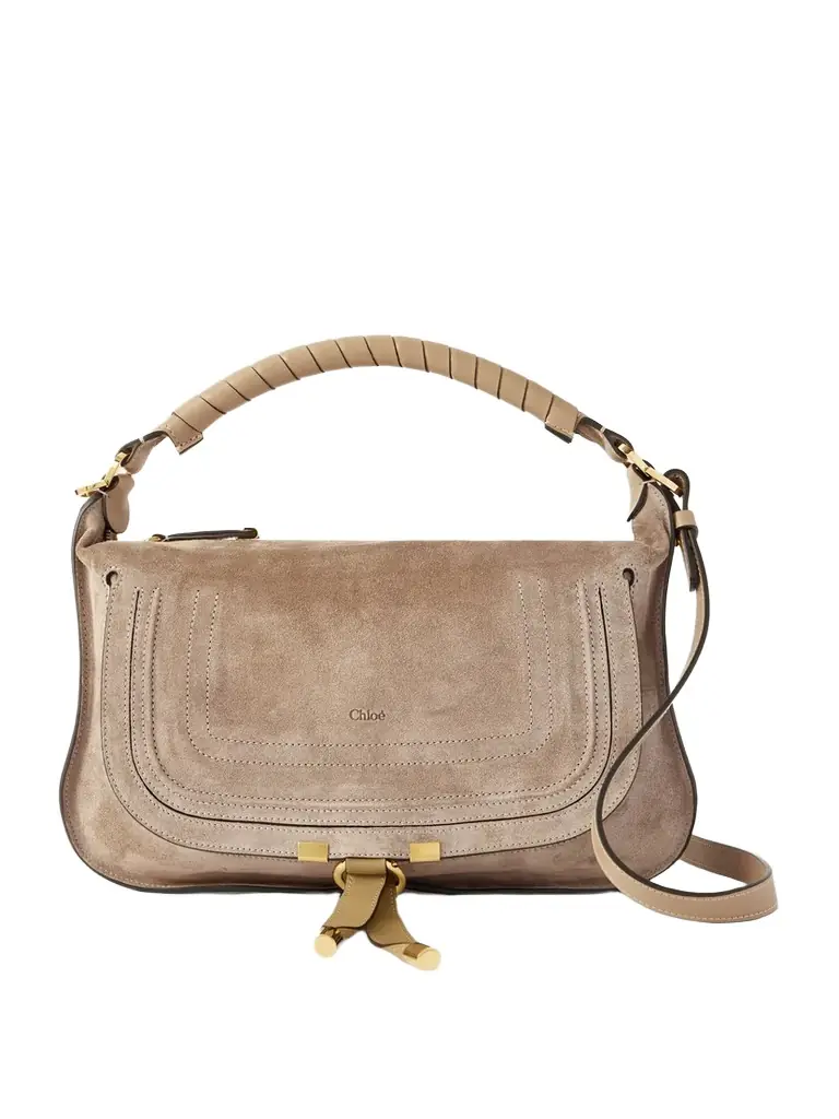 Chloé Marcie Suede Shoulder Bag