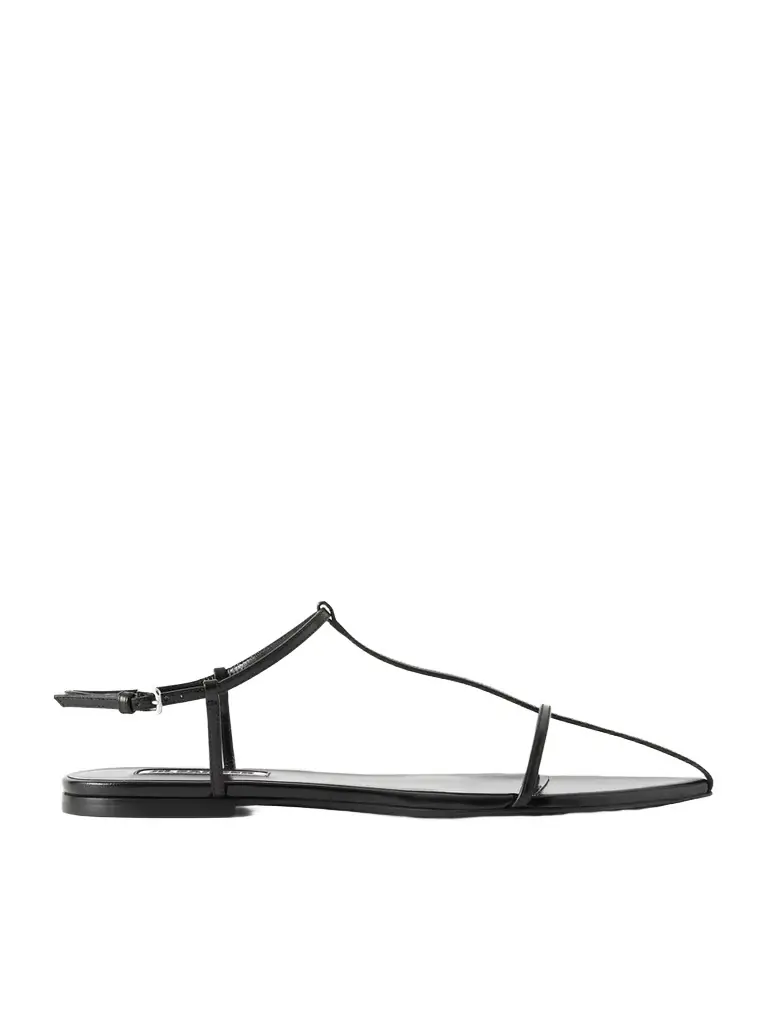 Jil Sander Leather Point-toe Sandals