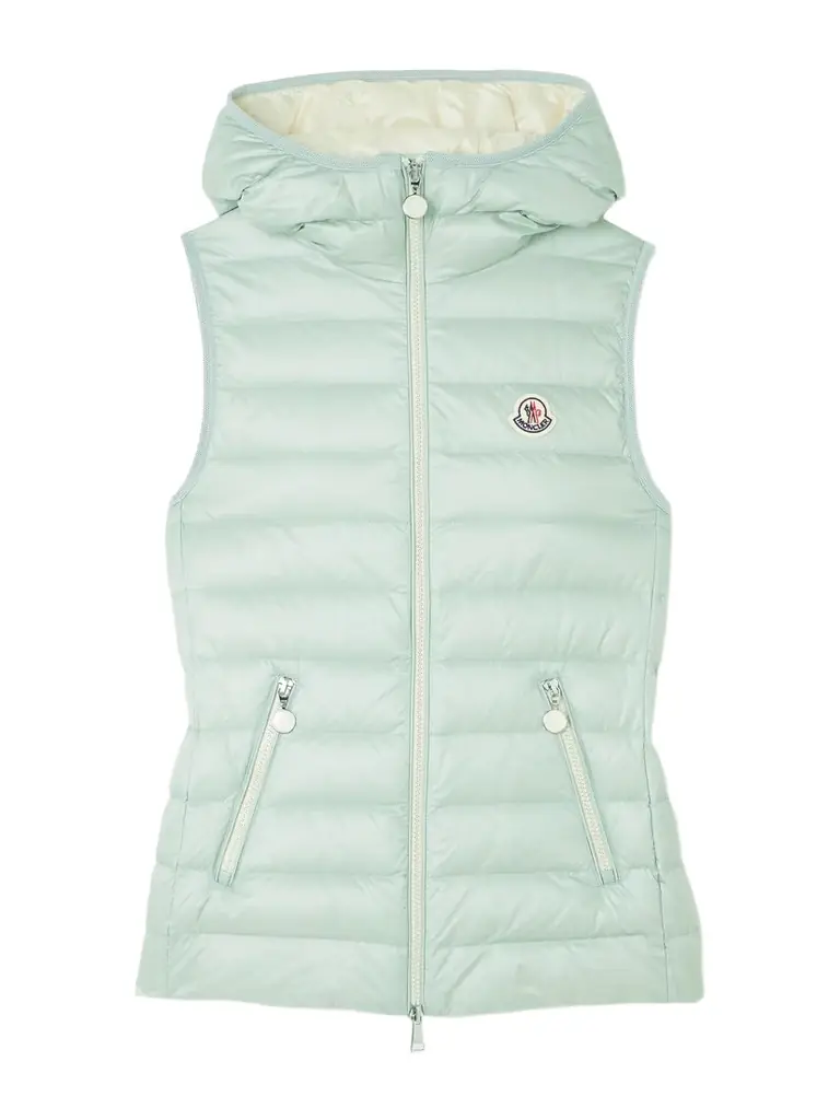 Moncler Glygosse Hooded Quilted Shell Down Vest