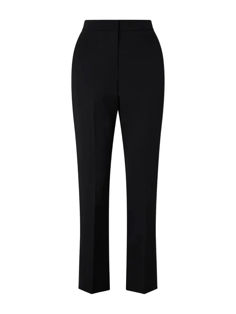 Givenchy Grosgrain-trimmed Wool Slim-fit Pants