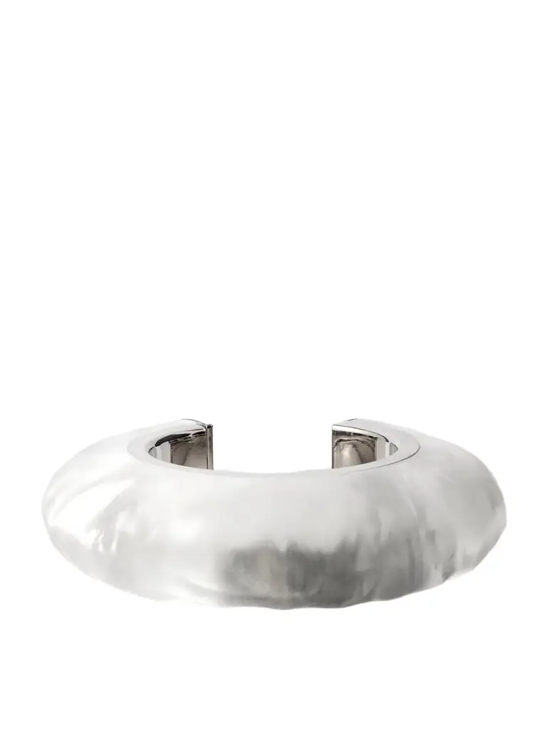 Alaïa Bumper Silver-tone And Plexiglas® Cuff