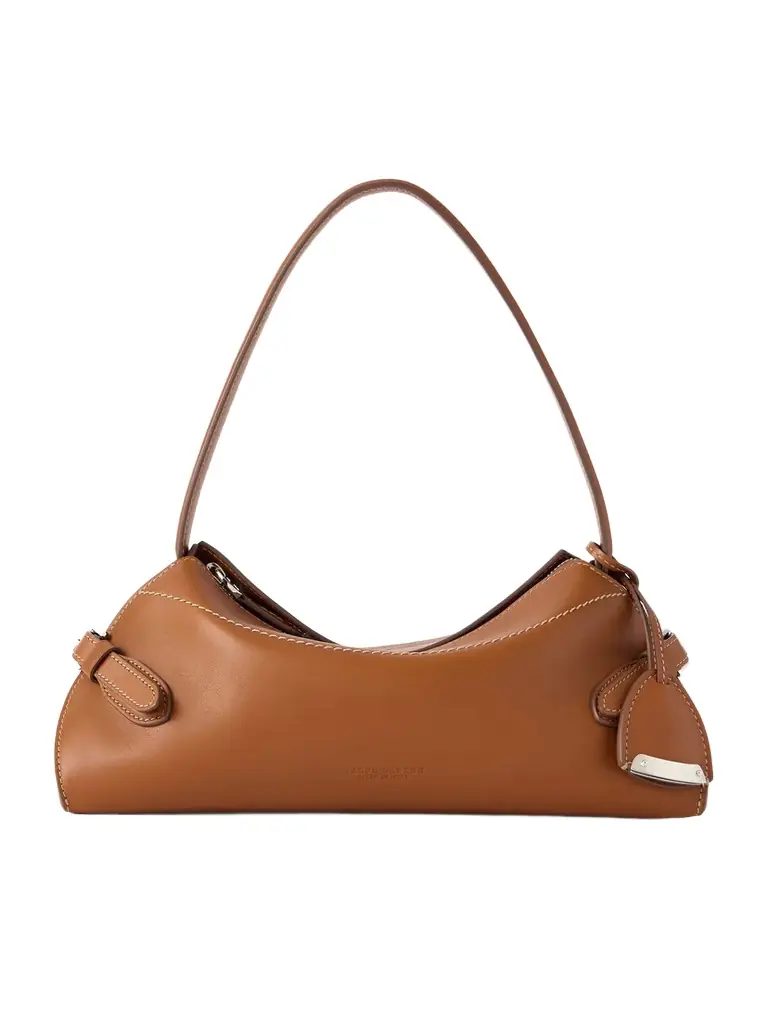 Ralph Lauren Collection The Ralph Buckled Leather Shoulder Bag