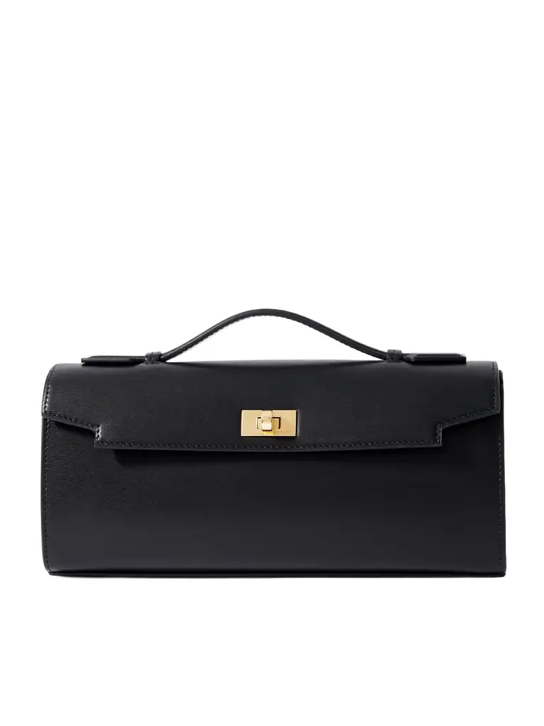 Anya Hindmarch Mortimer Leather Clutch