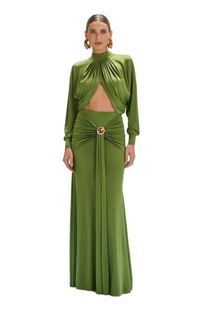 PatBo INTENSITY JERSEY MAXI SKIRT