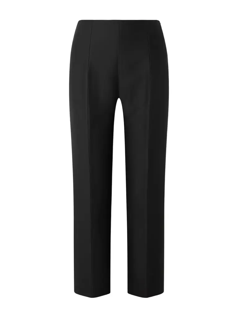 TOTEME Wool And Silk-blend Straight-leg Pants