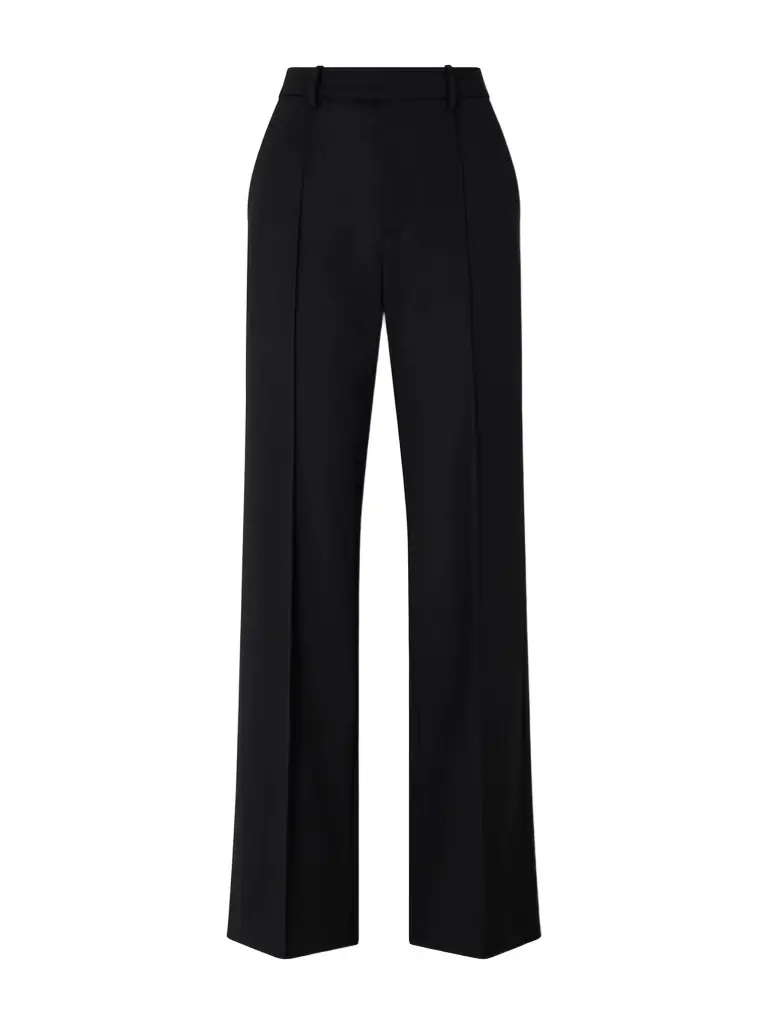 Nili Lotan Etoile Wool-twill Straight-leg Pants