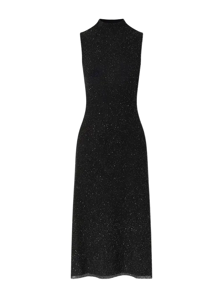 Altuzarra Marian Knitted Halterneck Midi Dress