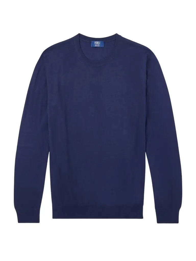 FEDELI Wool Sweater - Men