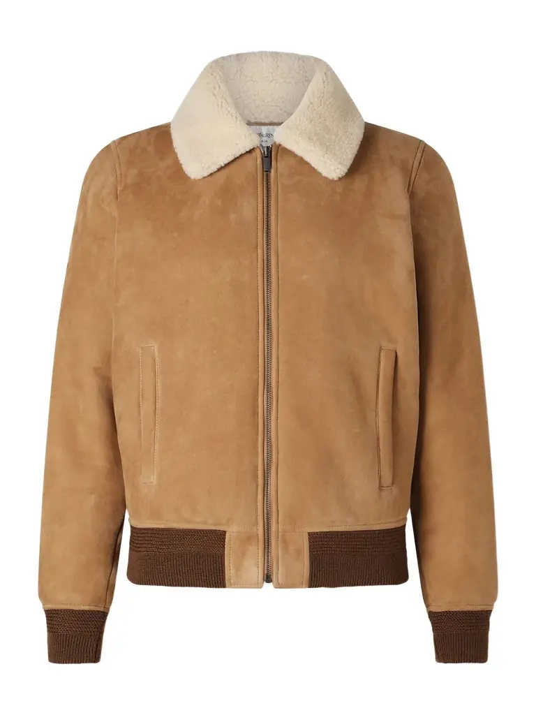 Saint Laurent Shearling Blouson Jacket - Men