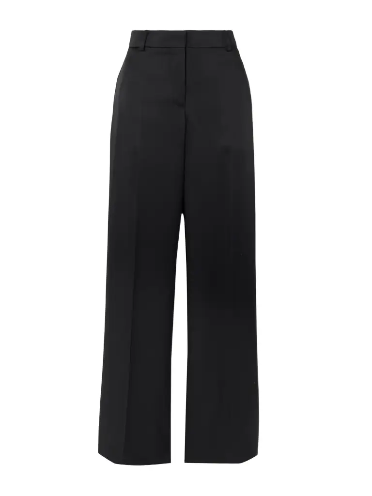 Stella McCartney Satin Wide-leg Pants