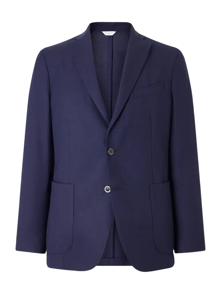 Boglioli K-Jacket Virgin Wool-Hopsack Blazer - Men