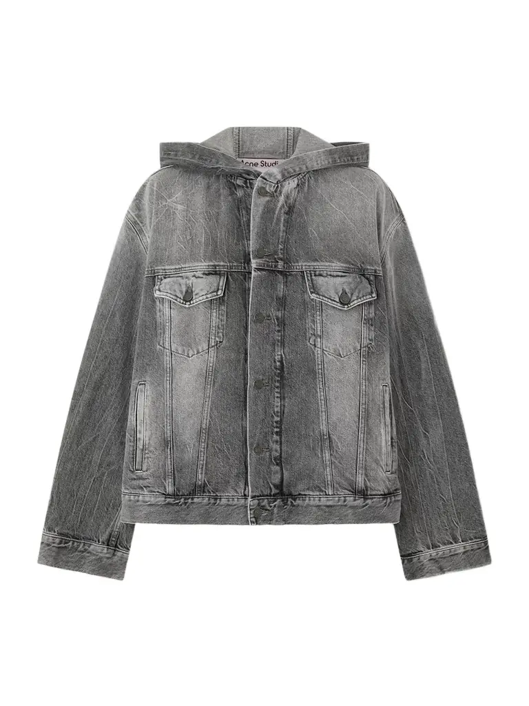 Acne Studios Hooded Denim Jacket
