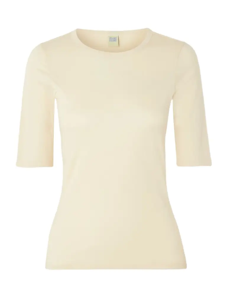 FLORE FLORE Anna Organic Cotton-jersey T-shirt