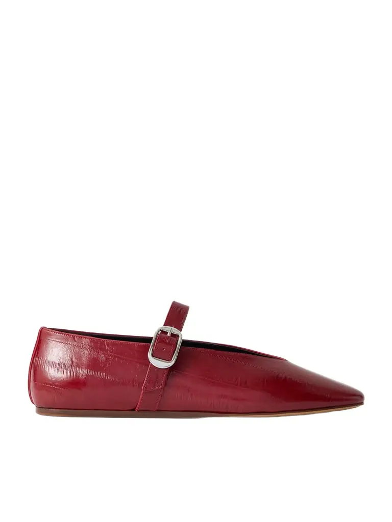 Le Monde Béryl Stella Leather Mary Jane Ballet Flats