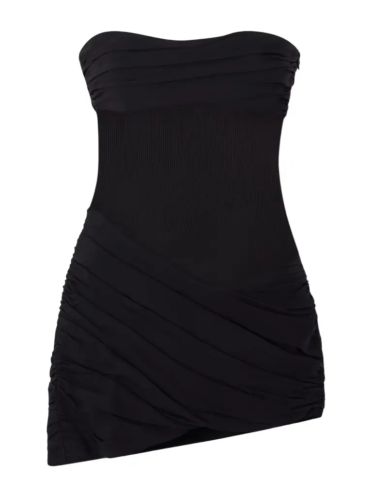 Christopher Esber Christo Ribbed-jersey Mini Dress