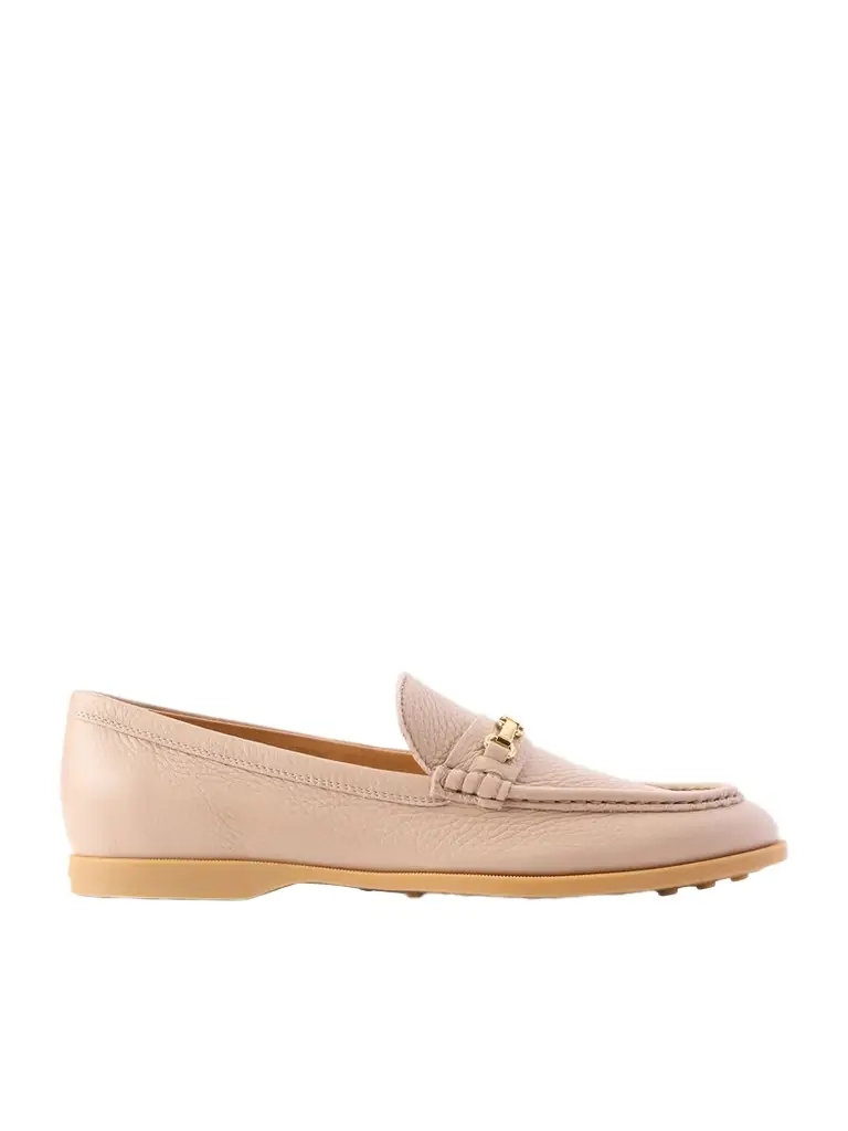 Tod's Gomma Embellished Textured-leather Loafers
