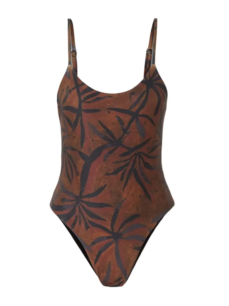 SARA CRISTINA Ocean Printed Swimsuit