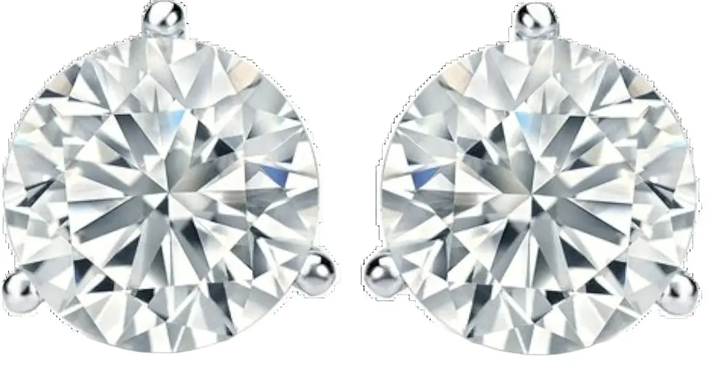Wish Fine Jewelry 8.00ct Diamond 18K Gold Lab Grown Earrings