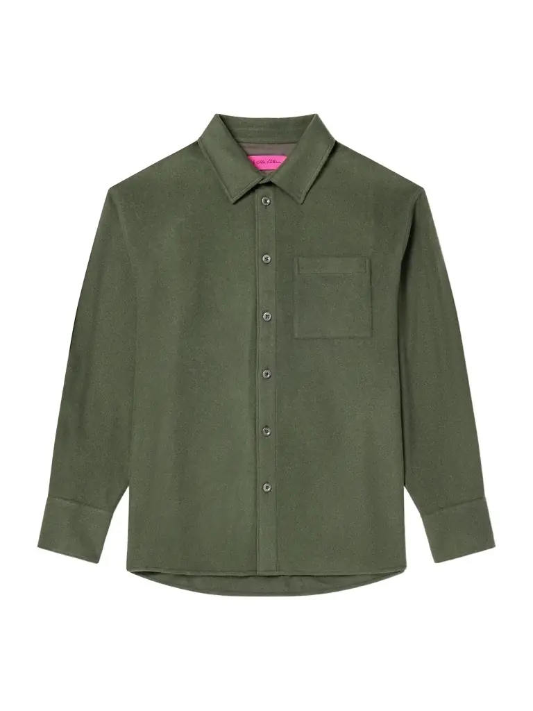 The Elder Statesman Wool, Silk and Cashmere-Blend Overshirt - Men