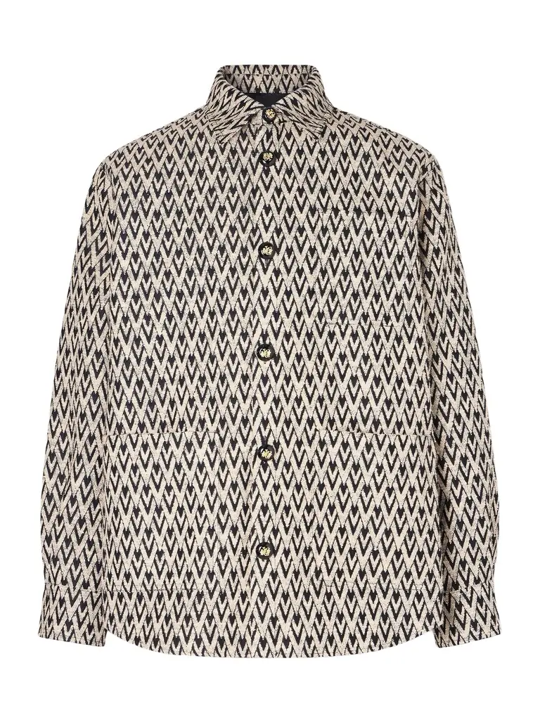 Valentino Garavani Toute La V Cotton-Blend Jacquard Jacket - Men