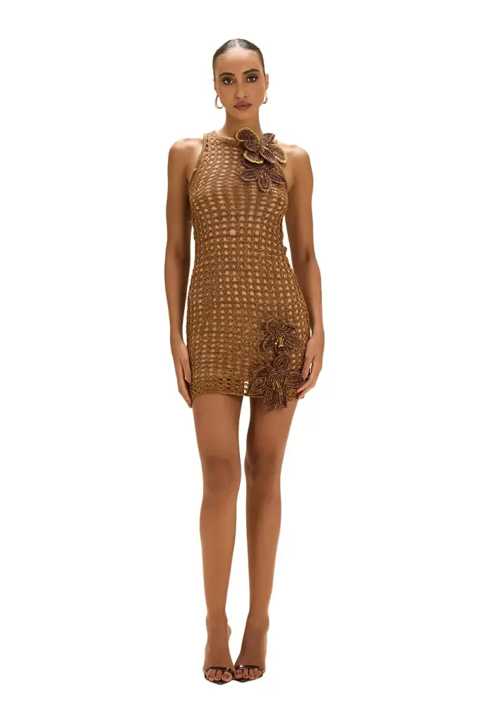 PatBo GAIA KNIT MINI DRESS