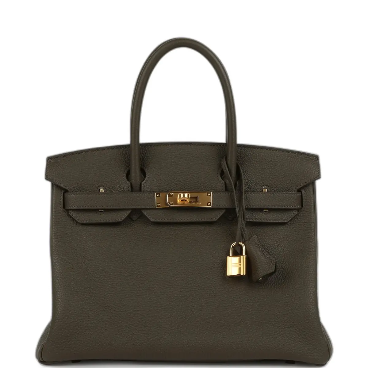 hermes Hermes Birkin 30 Eucalyptus Togo Gold Hardware