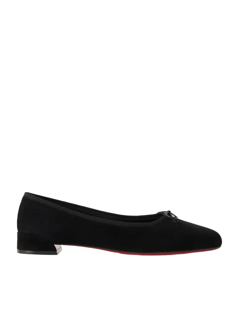 Christian Louboutin Sweetie Jane Suede Ballet Flats
