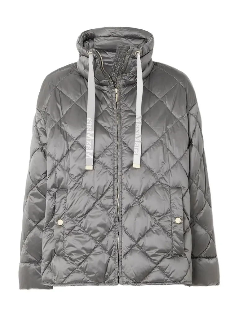 Max Mara The Cube Quilted Padded Shell Down Jacket