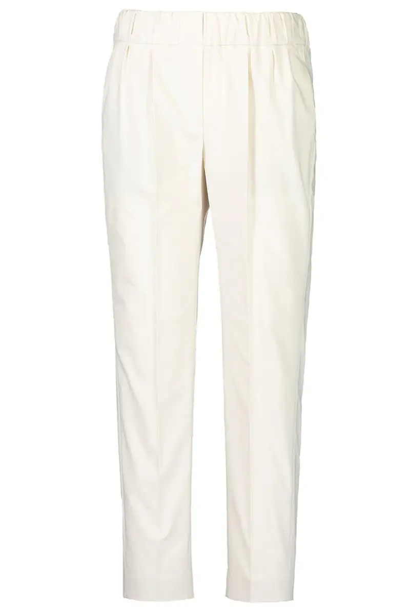 Brunello Cucinelli Classic Pull On Pant - Oat Grain