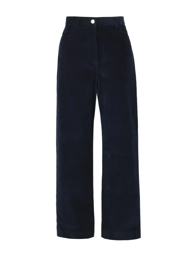 TOTEME Cotton-corduroy Straight-leg Pants