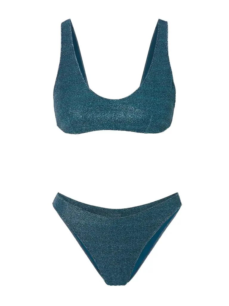 Oséree Lumière Sporty Metallic Bikini