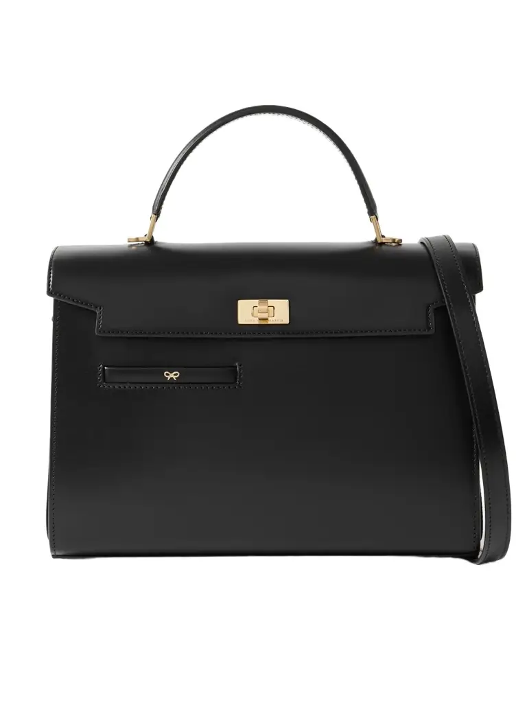 Anya Hindmarch Mortimer Leather Shoulder Bag