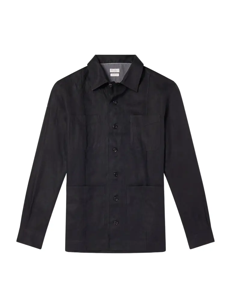 Brunello Cucinelli Linen Overshirt - Men