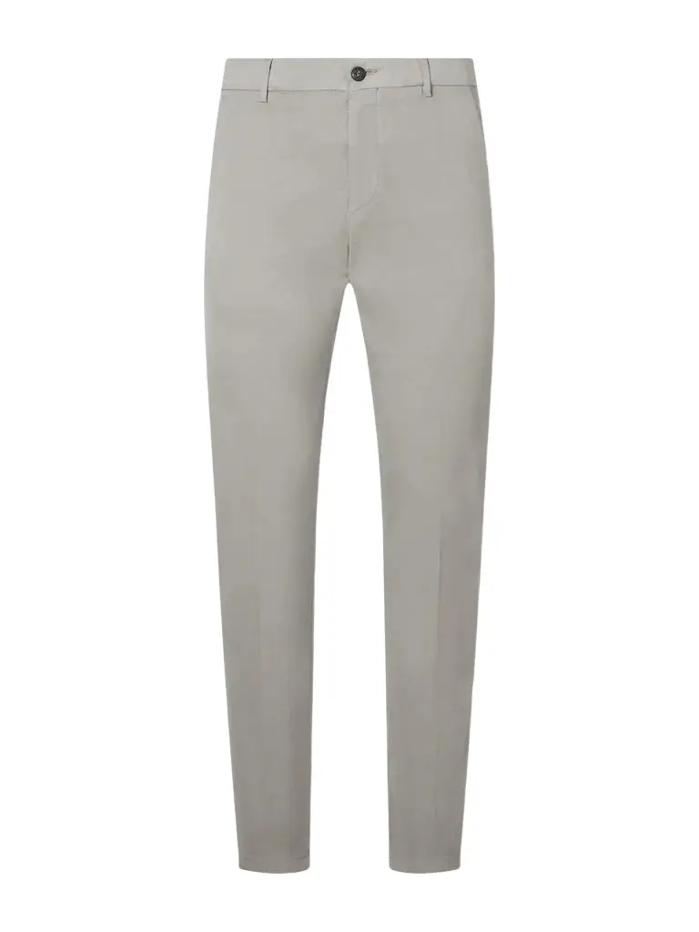 ELEVENTY Straight-Leg Pleated Stretch Cotton and Silk-Blend Trousers - Men