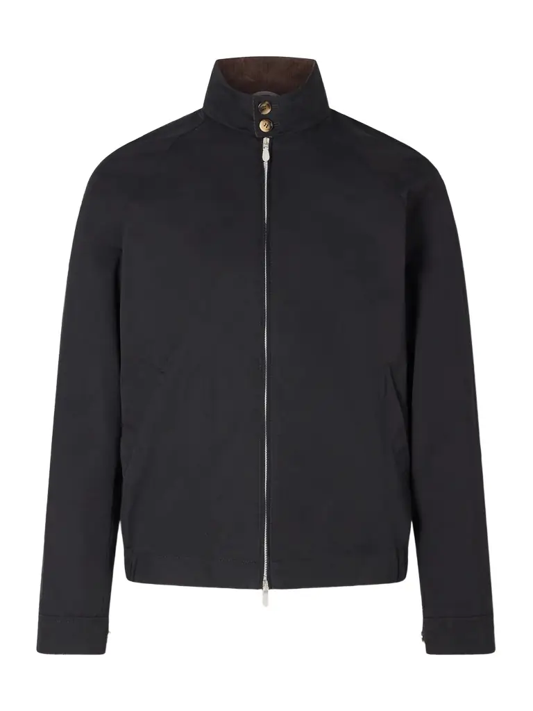 Brunello Cucinelli Cotton-Blend Twill Bomber Jacket - Men